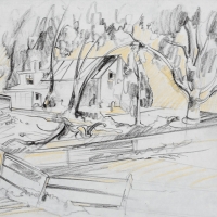 Preston's Cabin with Post & Rail II
