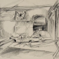 Study for Rose Window
