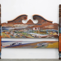 Slaughterhouse View Headboard