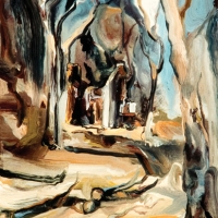 Interior of Ruin, Unionville, PA
