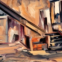 North Philadelphia Stairwell