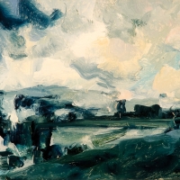 Hubbard Homestead at Dusk