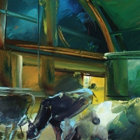 Cows at Green Station