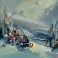 Winter Skidder