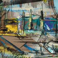Porte Cochere, Forsythia