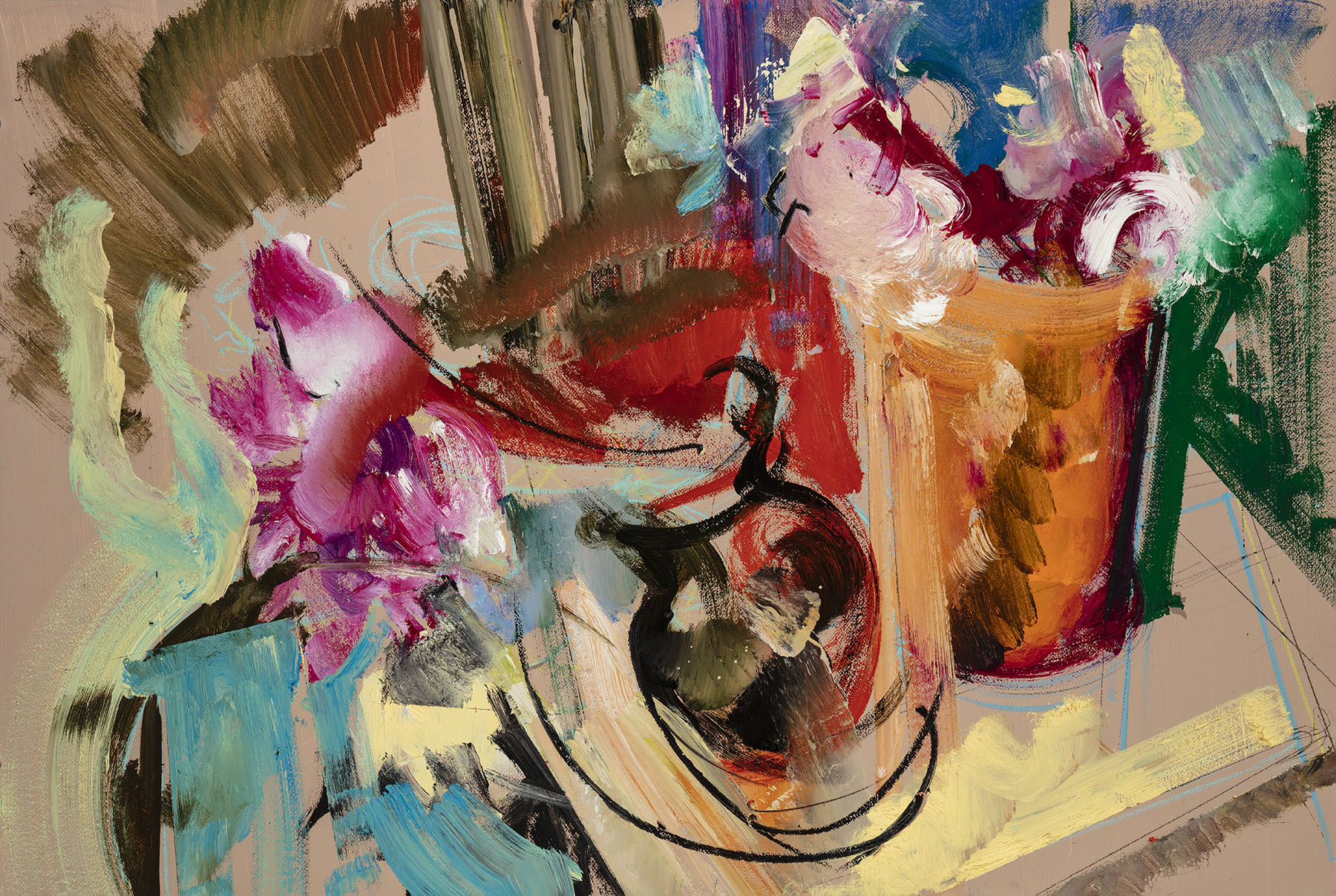 Fading Peonies